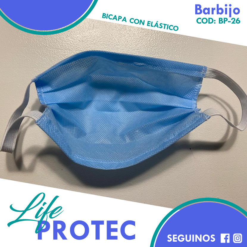 Barbijo Bicapa - Cod: BP-26