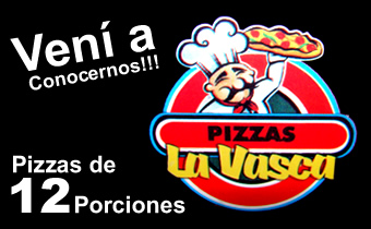 Pizzas La Vasca